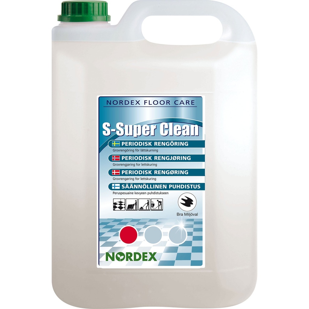 Golvrengöringsmedel S-Super Clean 5 liter