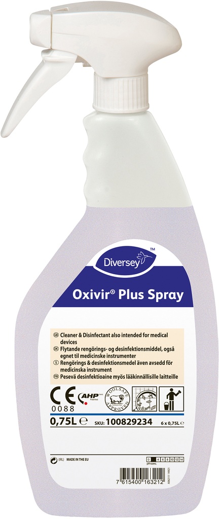 Oxivir Plus Spray 0,75L.......