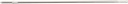 Aluminiumskaft 145 cm Vit