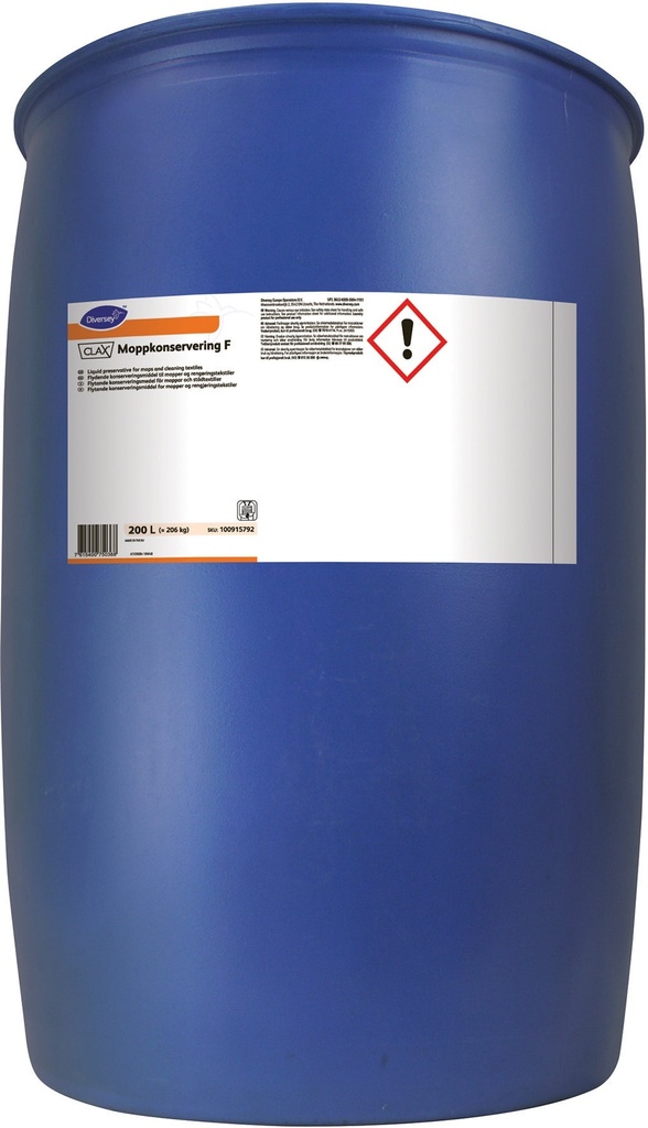 Moppkonserveringsmedel Clax F 200 liter