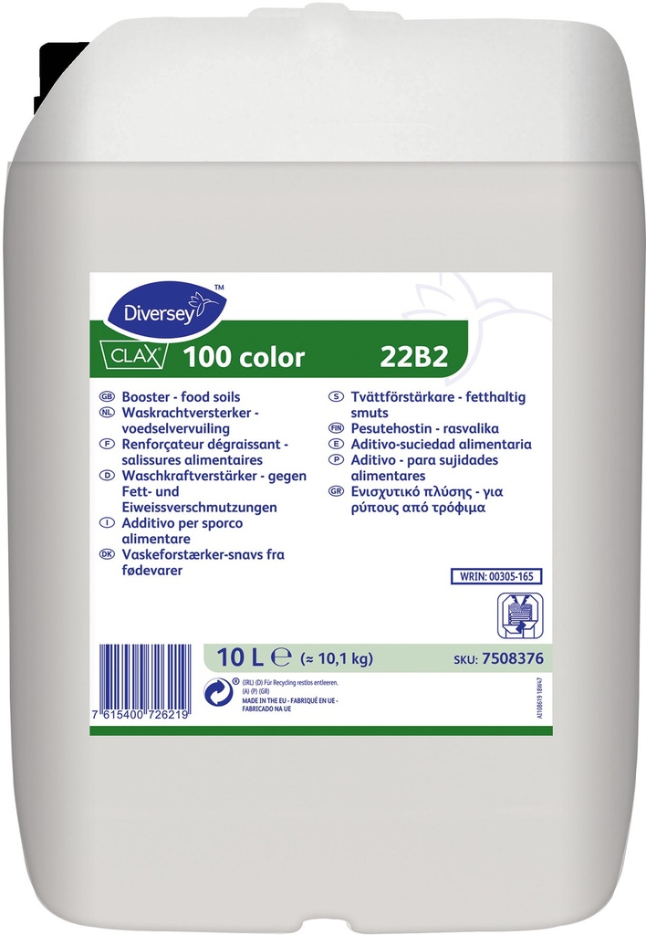 Tvättförstärkare Clax 100 color 22B2 w87 10 liter