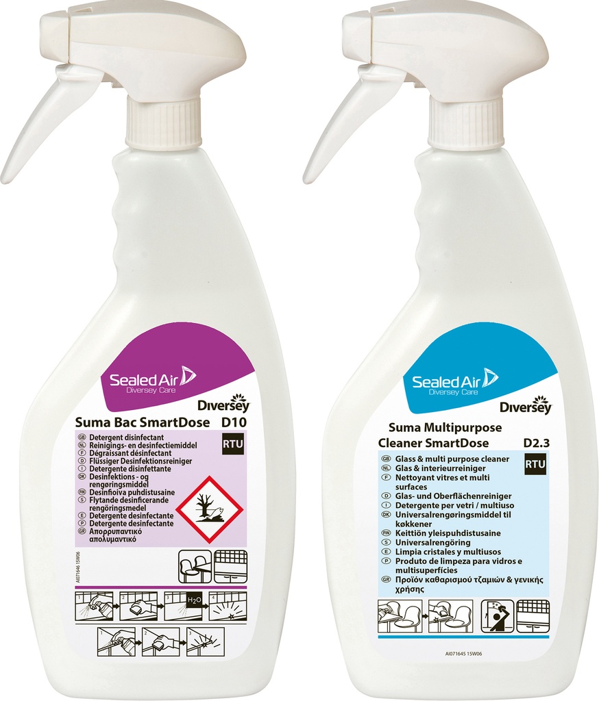 SmartDose refillsprayflaska 6p