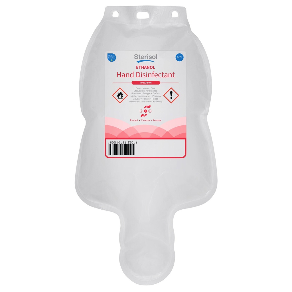 Handdesinfektion 85% 700 ml Sterisol