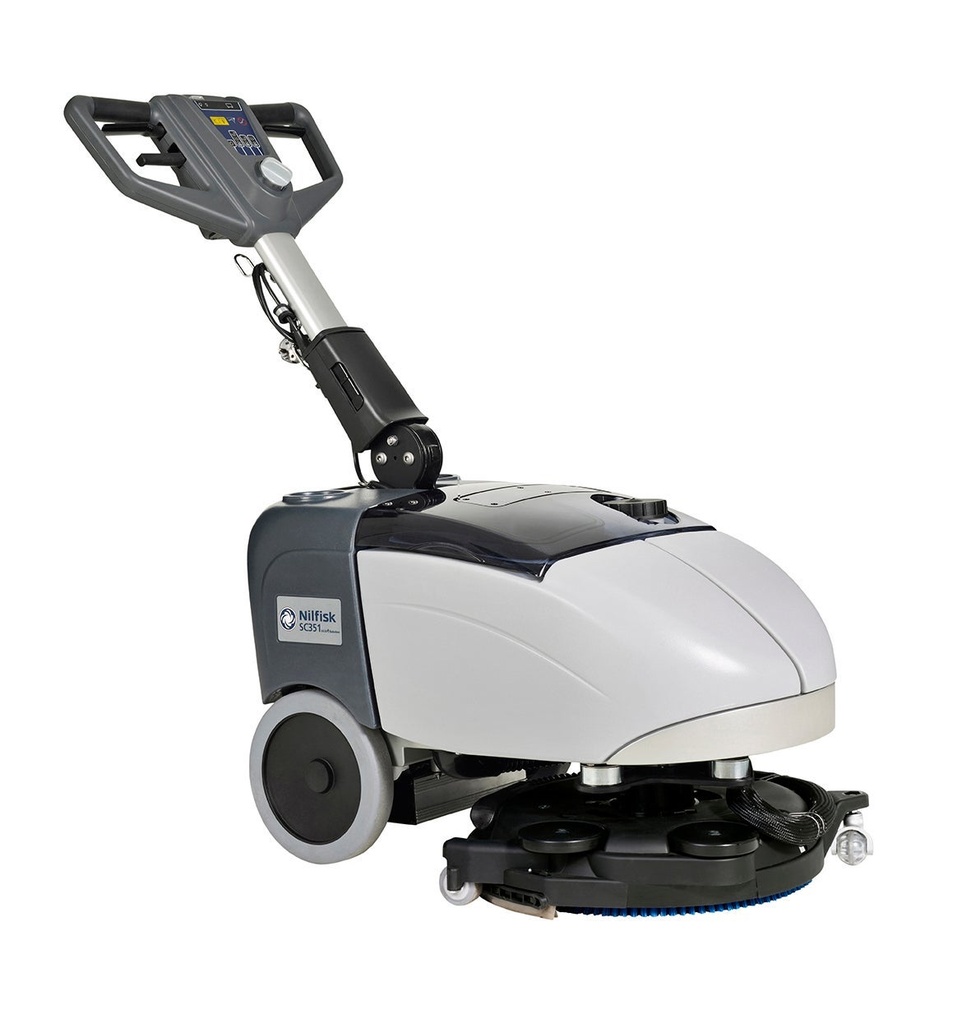 Städmaskin Kombiskurmaskin SC351 komplett batteridriven Nilfisk