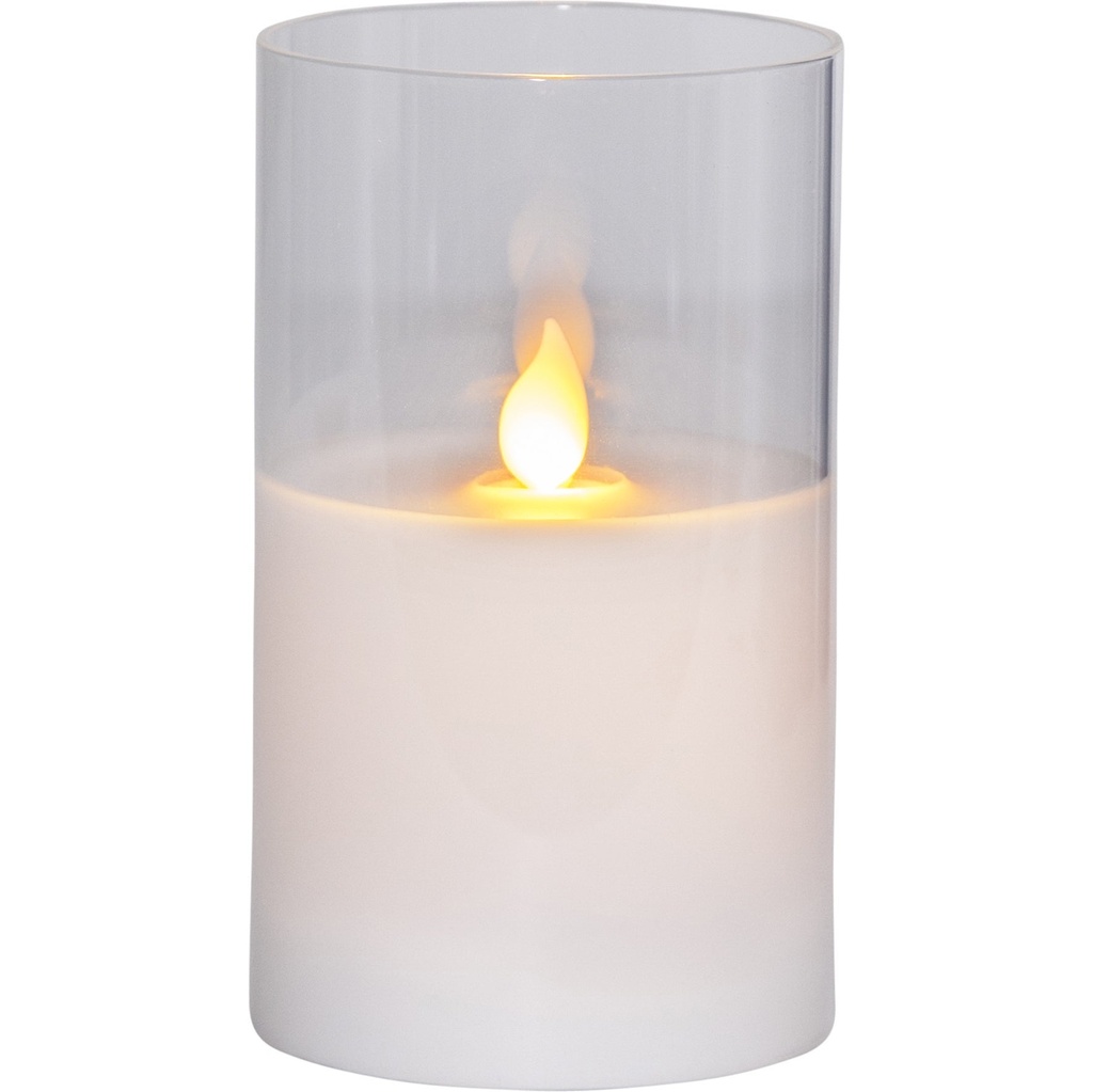 Blockljus LED Vit M