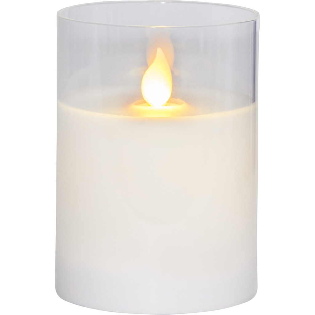 Blockljus LED Vit S
