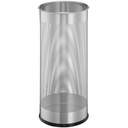 Paraplyställ runt 28,5 liter Ø 26 cm silver