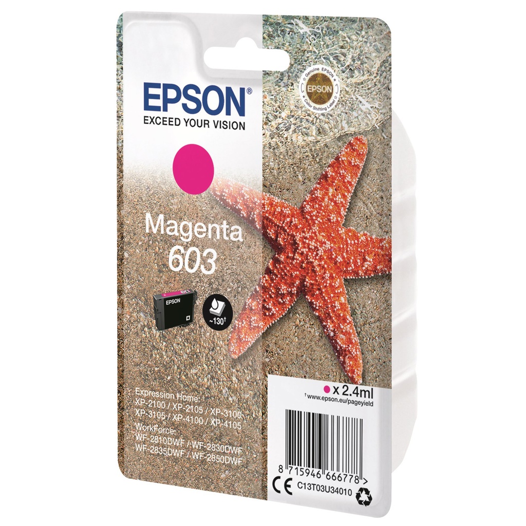 Bläck Epson 603 mag. 2,4ml