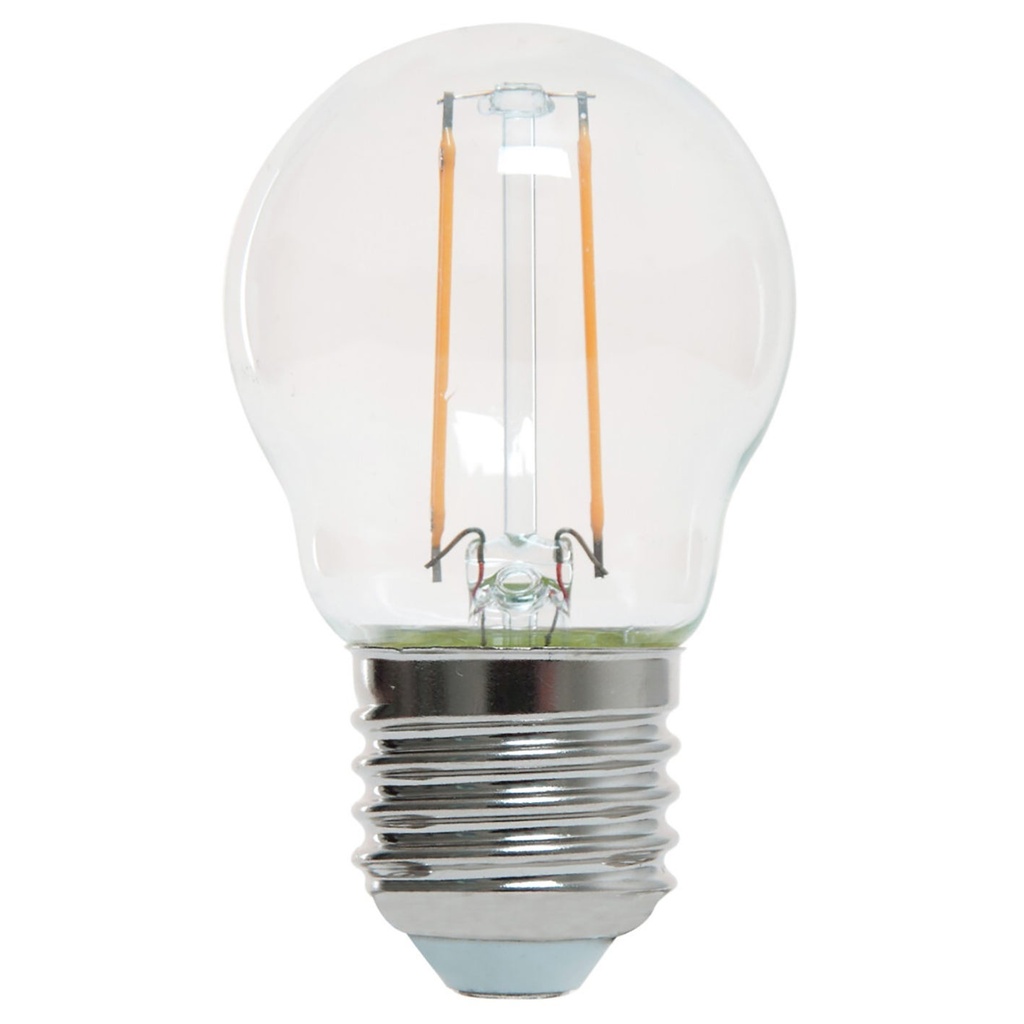 Ljuskälla LED Filament Klot E27 2,5W 250lm