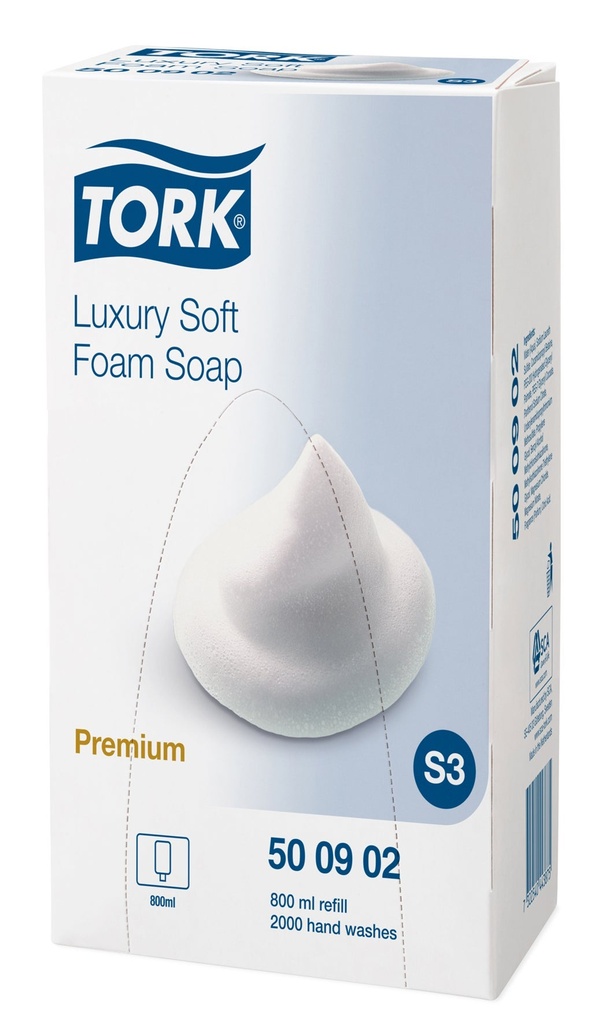 Tvål Tork Premium Skum S3 0,8 liter