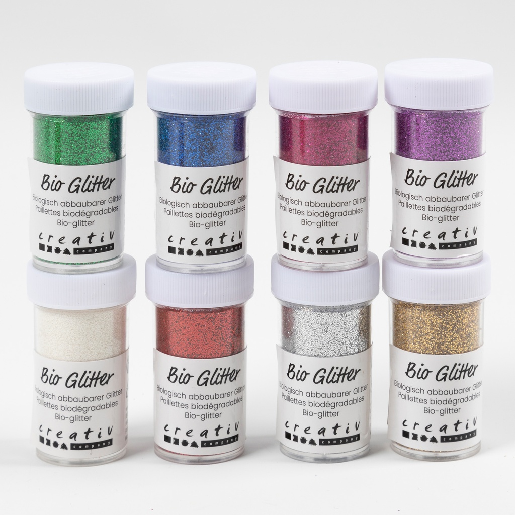 Glitter eko mix färg 10gx6/fp
