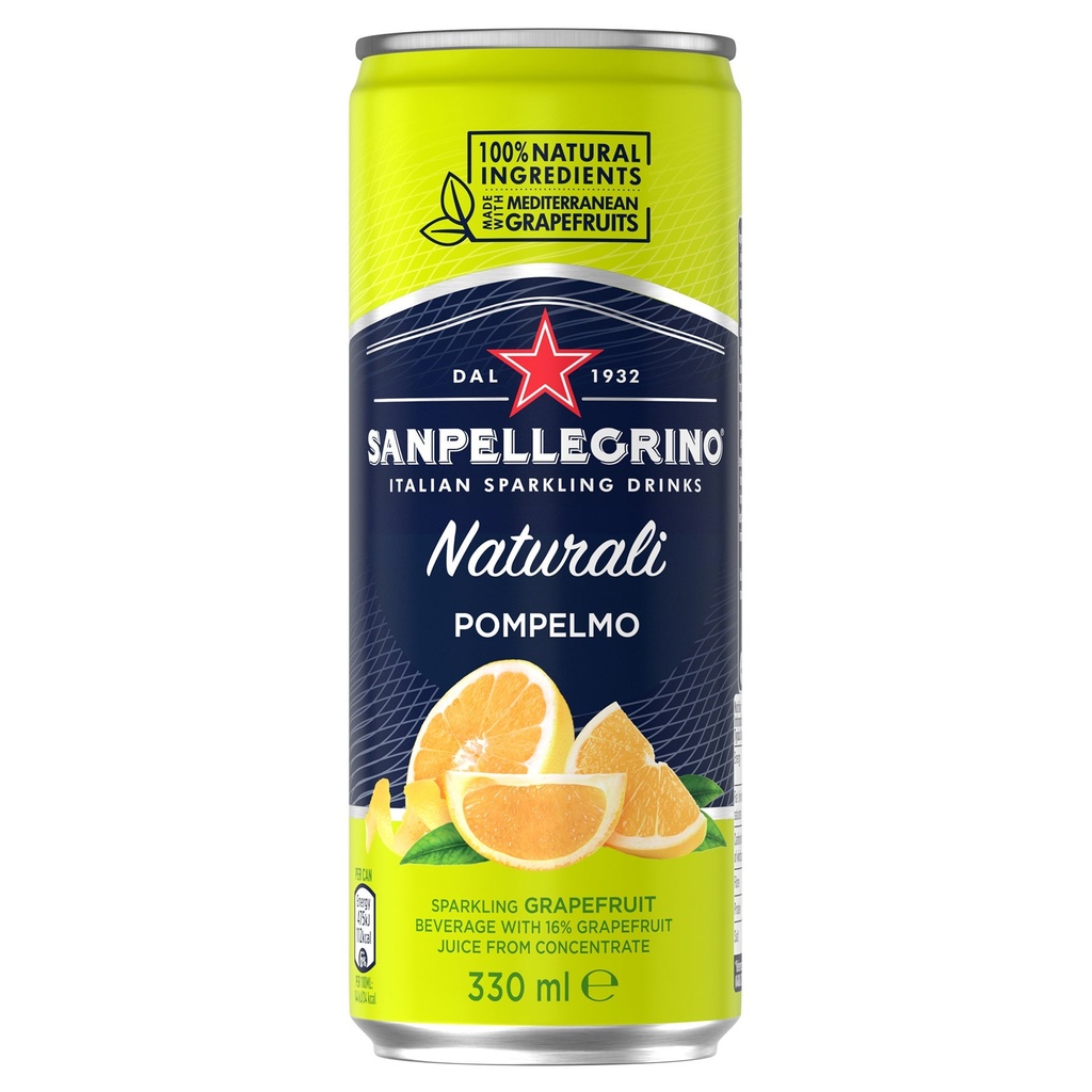 San Pellegrino Pompelmo 33 cl inkl. pant