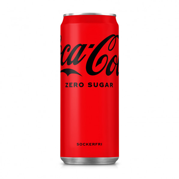 COCA COLA ZERO 33CL BURK SLEEK 20st/platta
