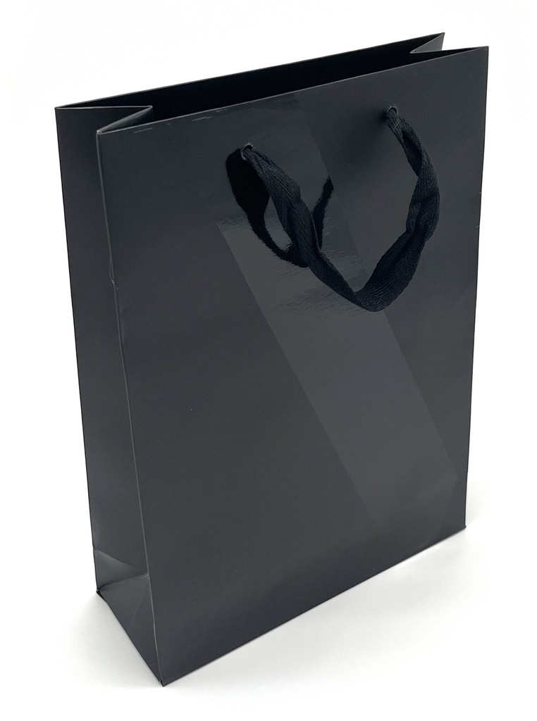 Papperskasse svart med vit MSA logo 24x9x33 200st/krt