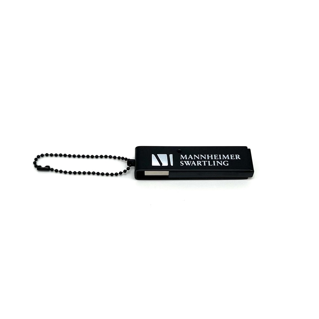 USB minne 32GB 3.0 (original) MSA vit logo och kedja 100st/fp