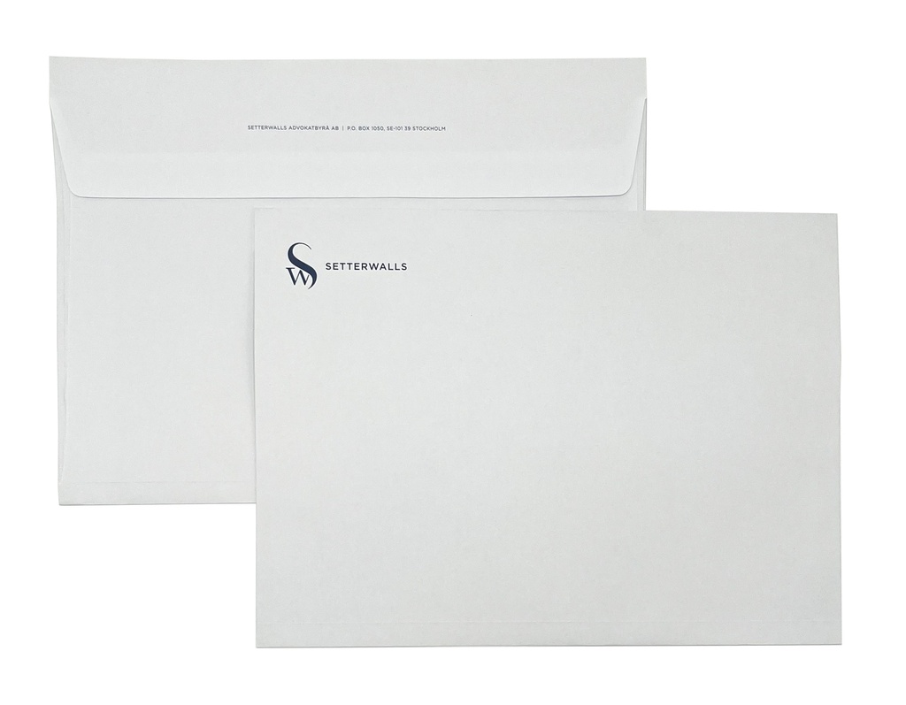 Kuvert B4 TKR 1+1 250st/krt STOCKHOLM