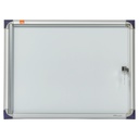 Lås anslagstavla tunn 2xA4