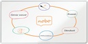 Whiteboard Premium Plus Emalj 2400 x 1200 mm