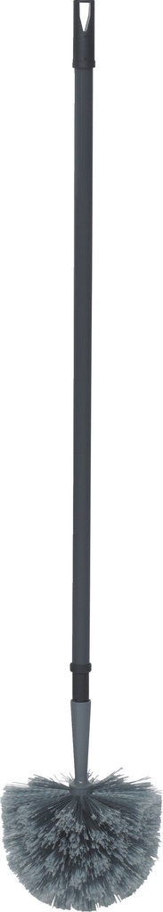 Dammvippa med teleskopskaft  1070 - 1730 mm Ø22 mm grå