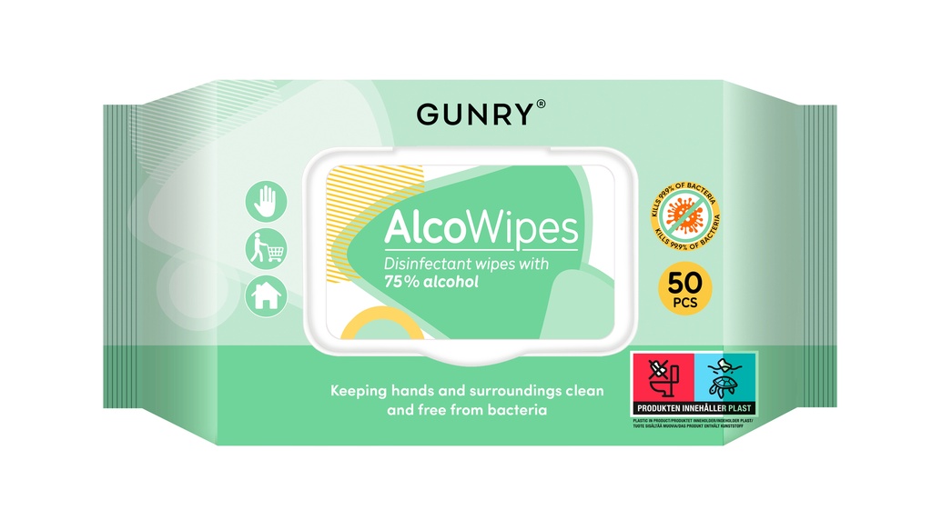 Desinfice. våtservetter 50 st