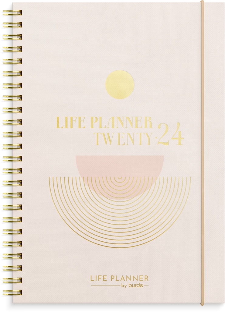 Life Planner Pink A5 2024