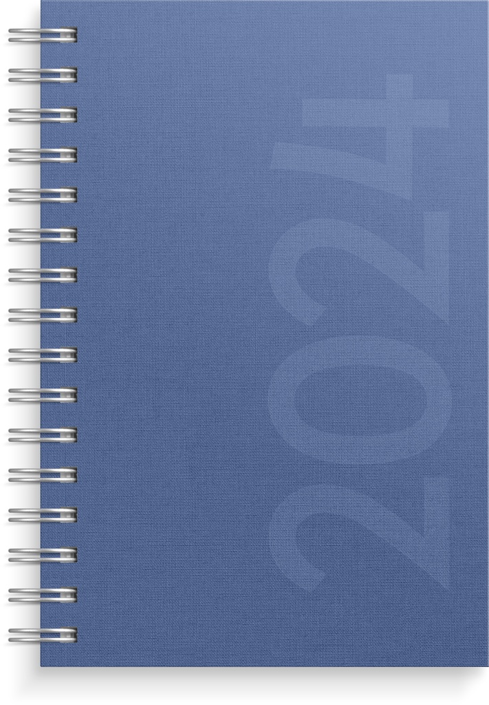 Kalender 2024 Dagbok blå