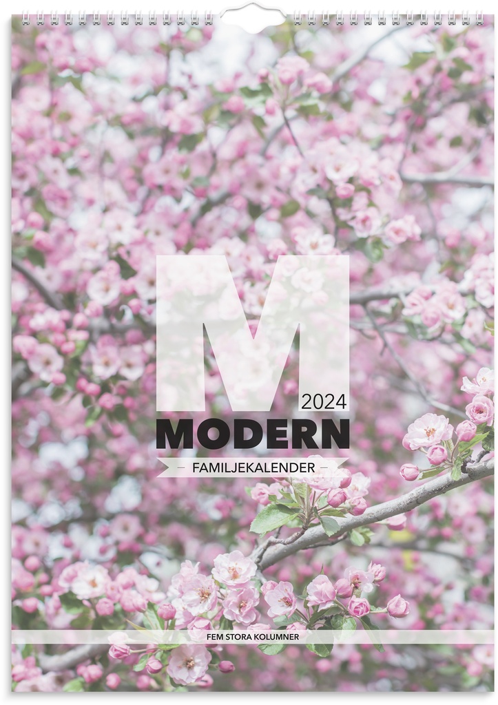 Familjekalender 2024 Modern