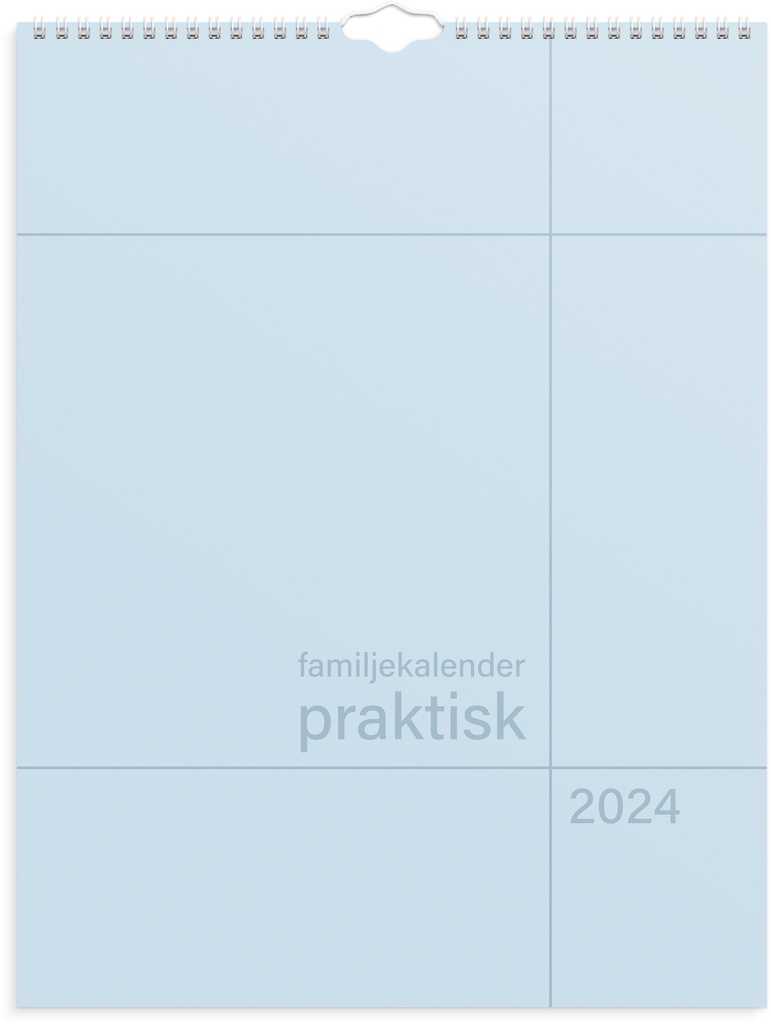 Familjekalender 2024 Praktisk