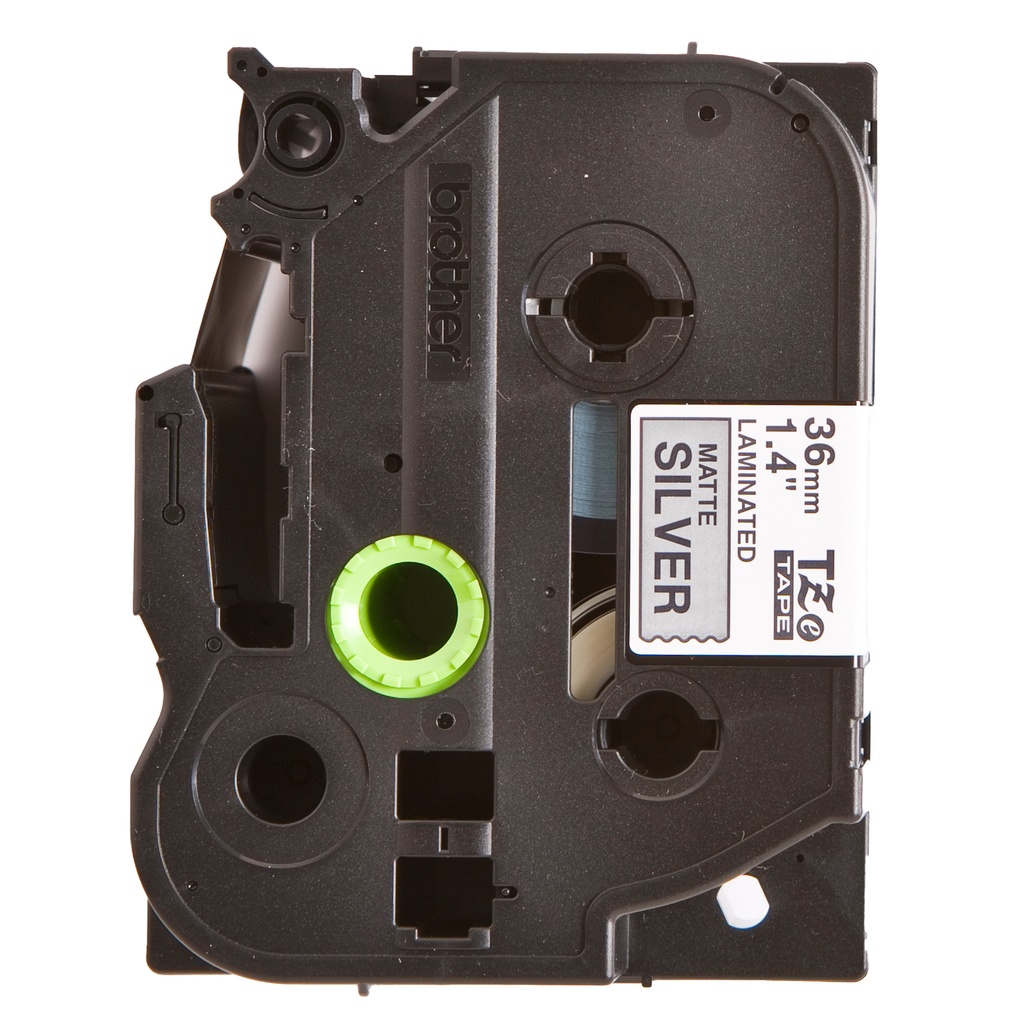 Märkband TZeM961 36mm sv/m.sil