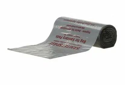 Sanitetspåse 100 påsar/rulle, 10 rullar/krt