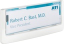 Dörr-/Väggskylt Click Sign 149x52,5 mm vit