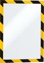 Inforam Duraframe Security A4 gul/svart 2 st/fp
