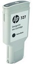 Bläckpatron HP No 727 fotosvart 300 ml