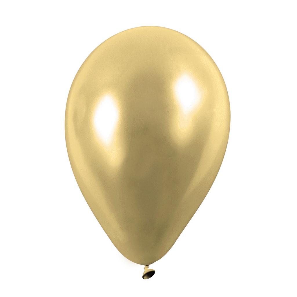 Ballonge runda guld 23cm 10/fp