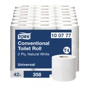 Toalettpapper Universal 2-lager T4 6 rullar/fp