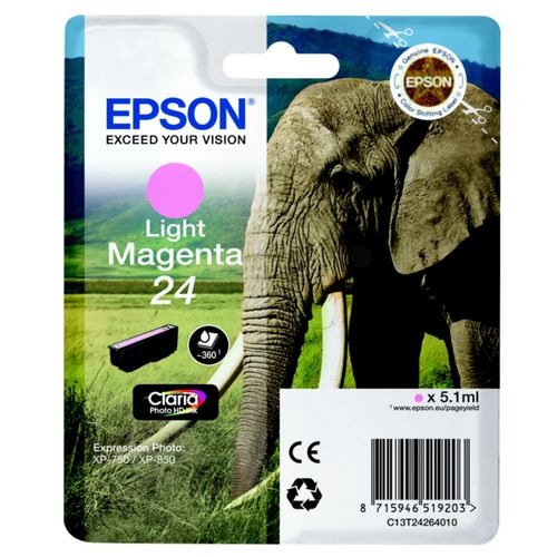 Bläck Epson T2426 Light Magenta