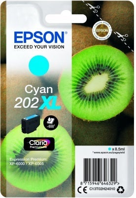 Bläck Epson T202 XL Cyan