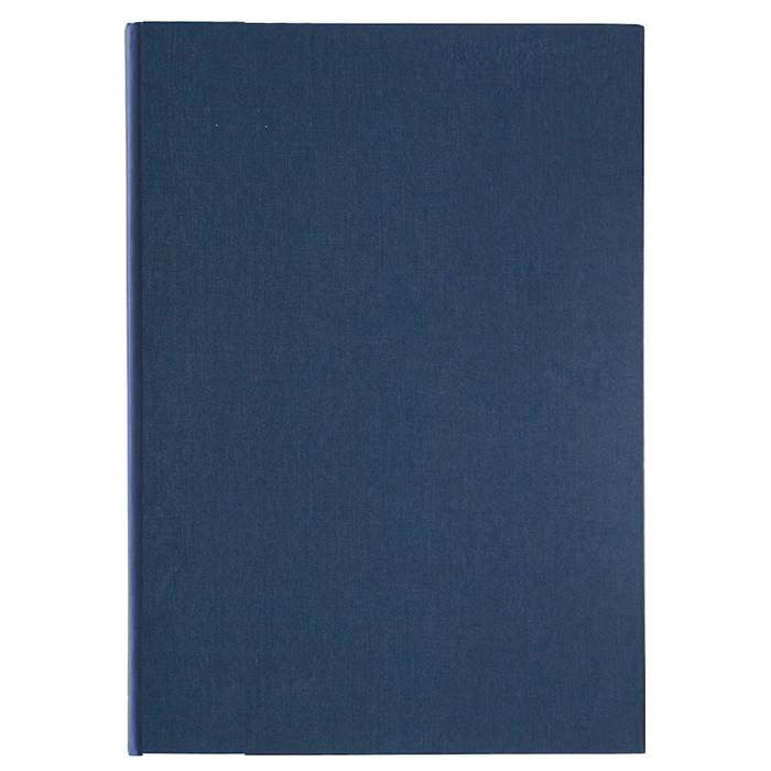 Anteckningsbok A5 inbunden blå
