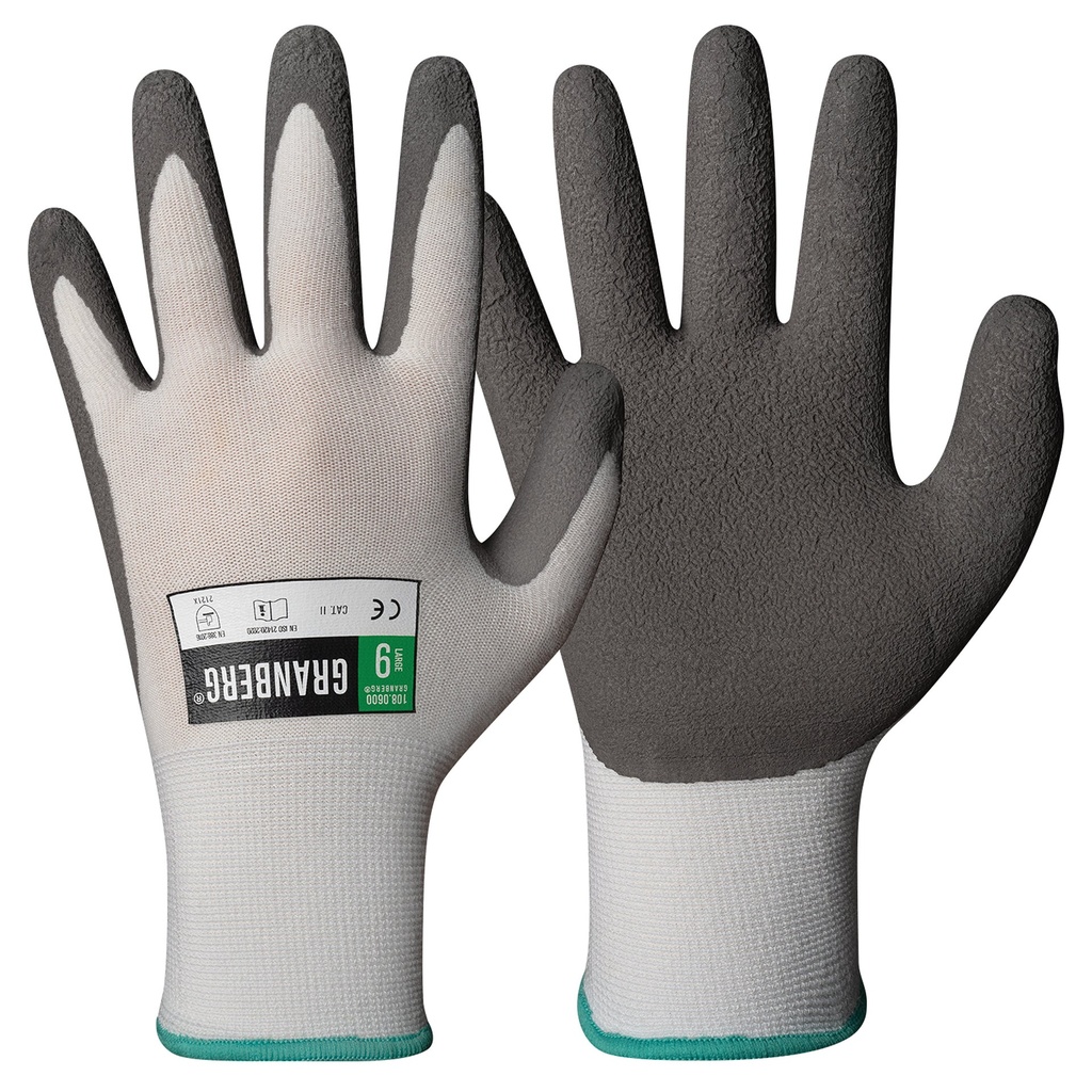 Montagehandskar Bambu/latex Stl 8