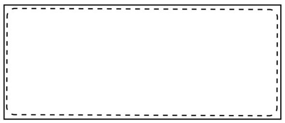 Trp.etikett 105x220mm rl 25mm