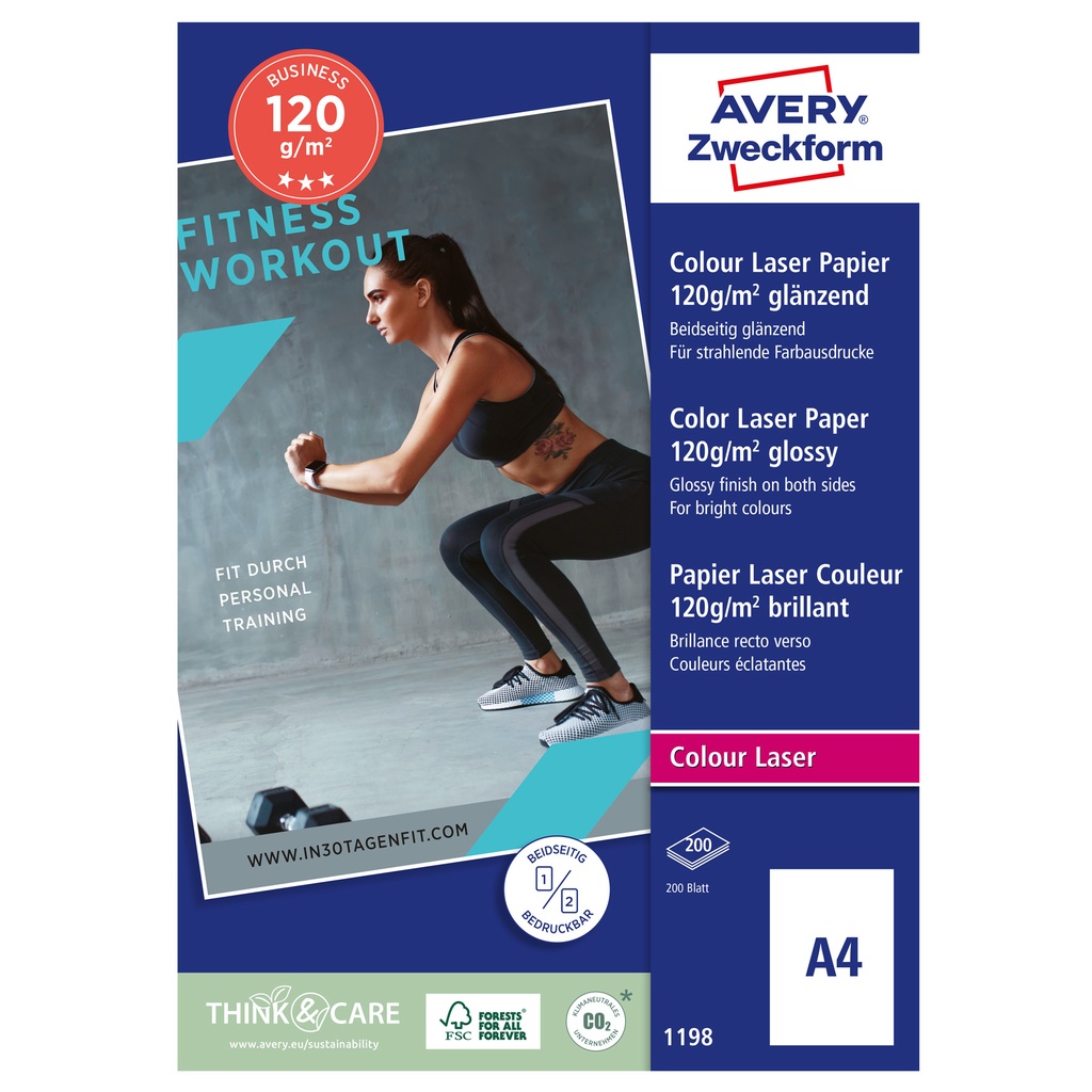 Fotopapper 120g glossy 200/fp