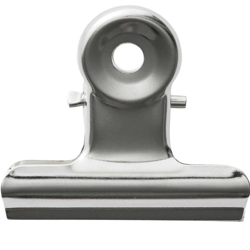 Klämma bulldog 38mm silver 3/fp