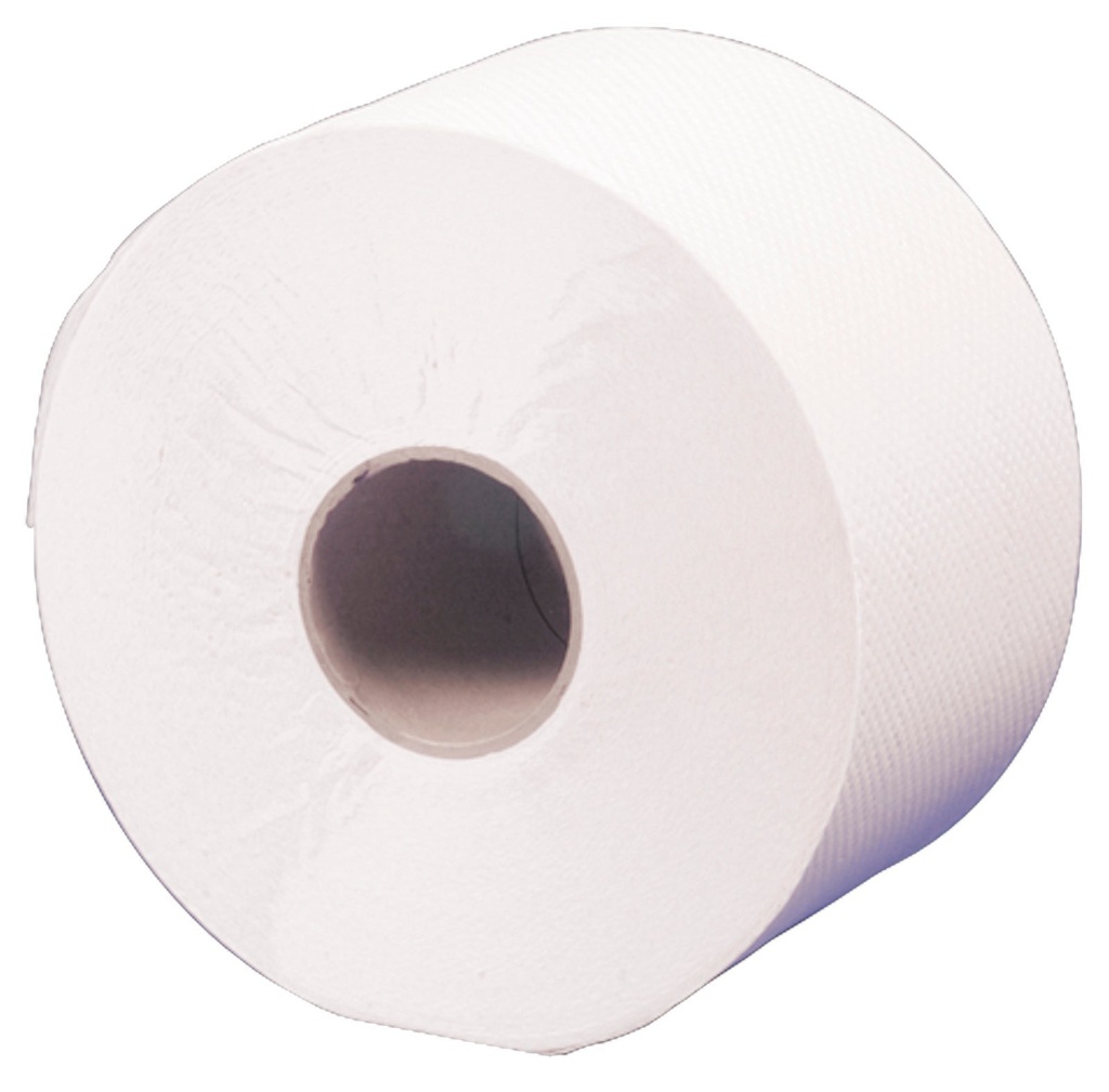 Toalettpapper Jumbo Mini 2-lager Vit