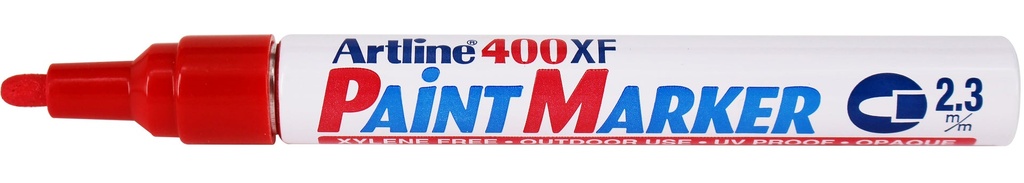 Märkpenna Artline 400 röd