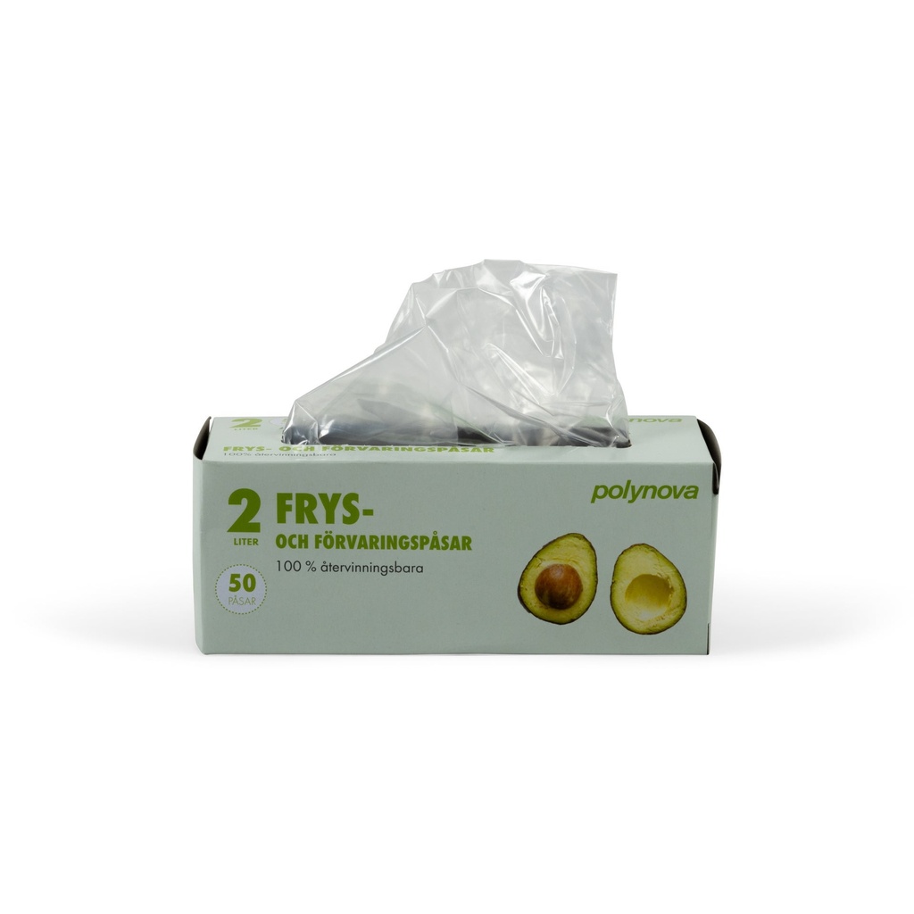 Fryspåsar 2 liter LLD 22 my 50-pack