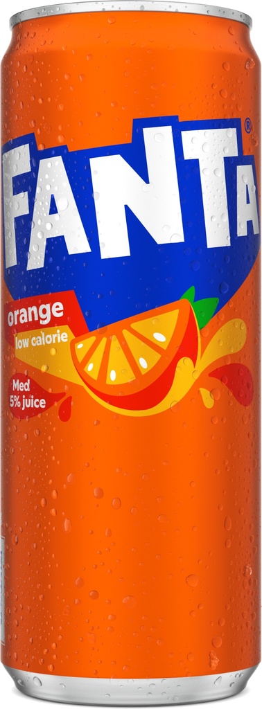 Fanta Orange 33cl burk 6st/fp Inkl pant