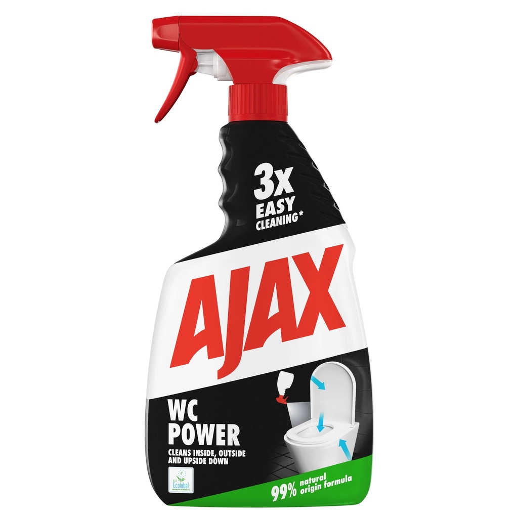 WC Power spray Ajax 750 ml