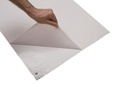 Klibbmatta 60x115 cm vit 8x30 ark