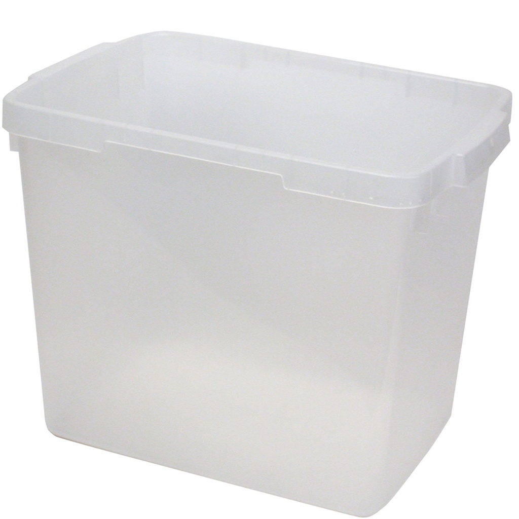 Metodhink 25 liter transparent