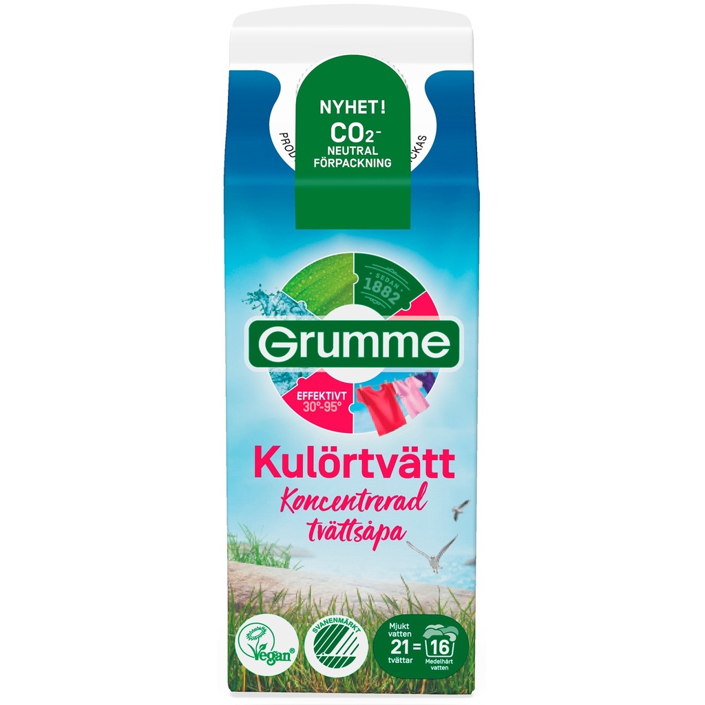 Tvättmedel kulör 750 ml
